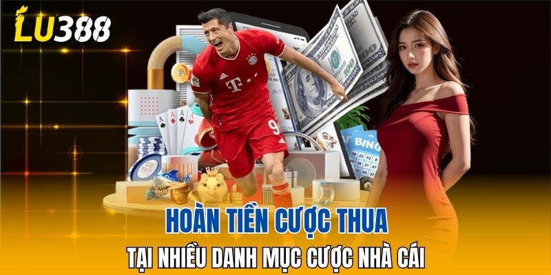 Hoàn tiền cược thua tại nhiều danh mục cược nhà cái